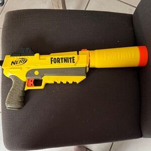 Nerf Fortnite Yellow and Orange Blaster